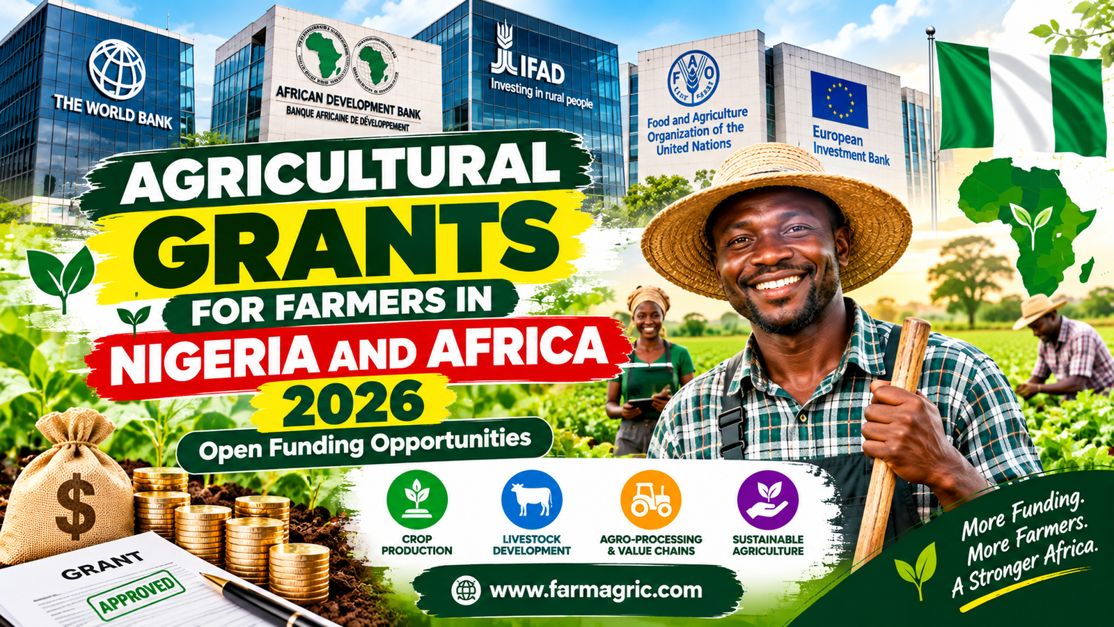 Agricultural Grants for Farmers in Nigeria and Africa 2026 Open Funding Opportunities