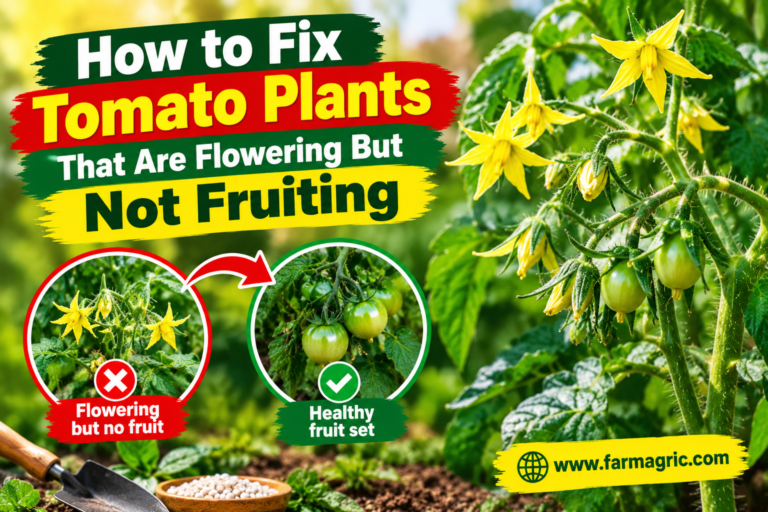 How to Fix Tomato Plants That Are Flowering But Not Fruiting