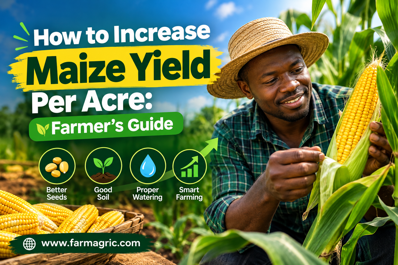 How to Increase Maize Yield Per Acre: Farmer's Guide