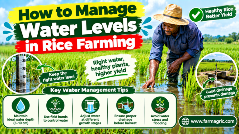 How to Manage Water Levels in Rice Farming