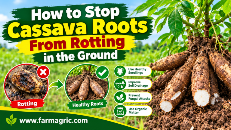 How to Stop Cassava Roots From Rotting in the Ground
