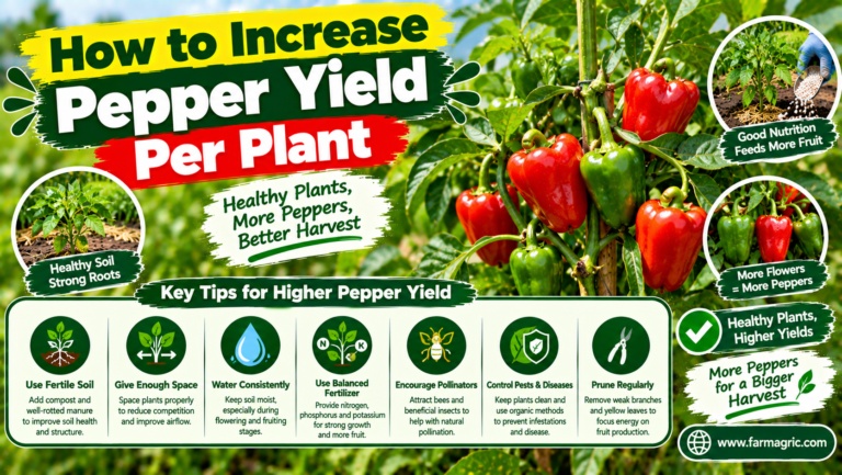 How to Increase Pepper Yield Per Plant