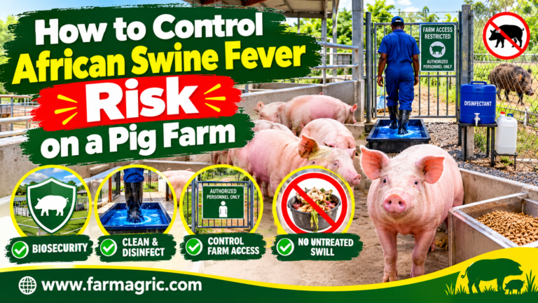 How to Control African Swine Fever Risk on a Pig Farm