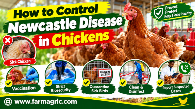 How to Control Newcastle Disease in Chickens