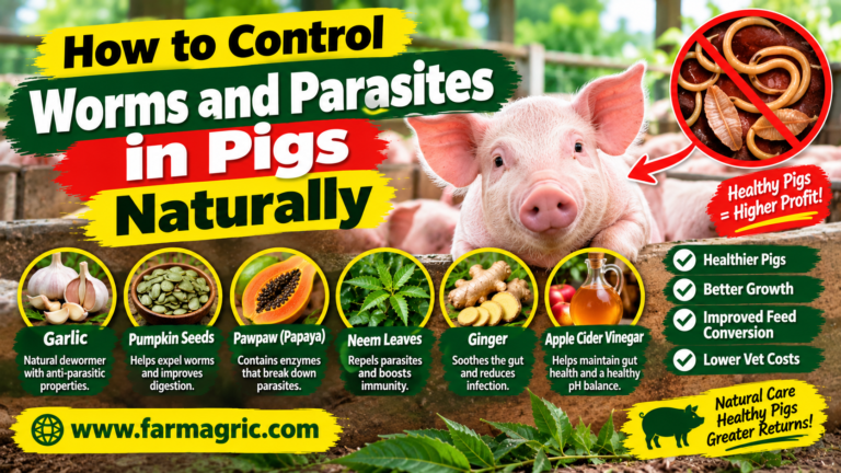 How to Control Worms and Parasites in Pigs Naturally