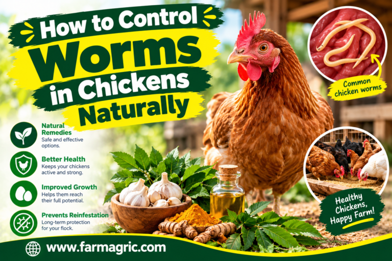 How to Control Worms in Chickens Naturally