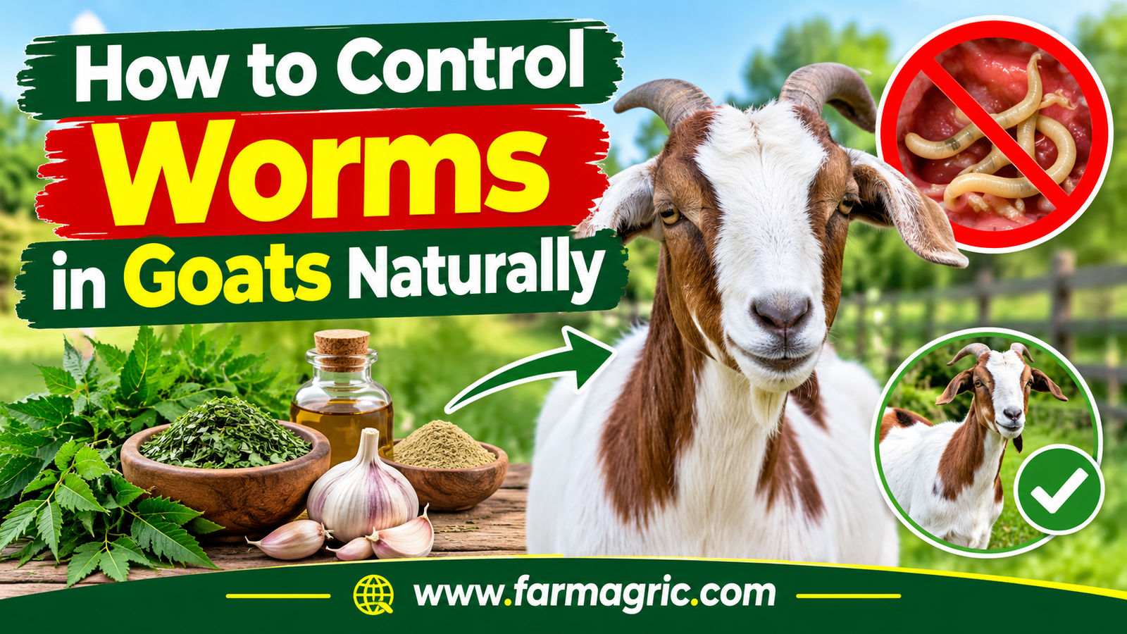 How to Control Worms in Goats Naturally