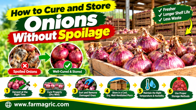 How to Cure and Store Onions Without Spoilage