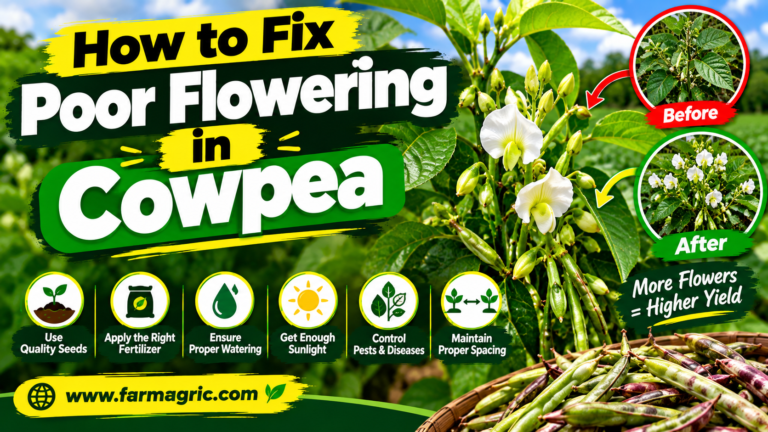 How to Fix Poor Flowering in Cowpea