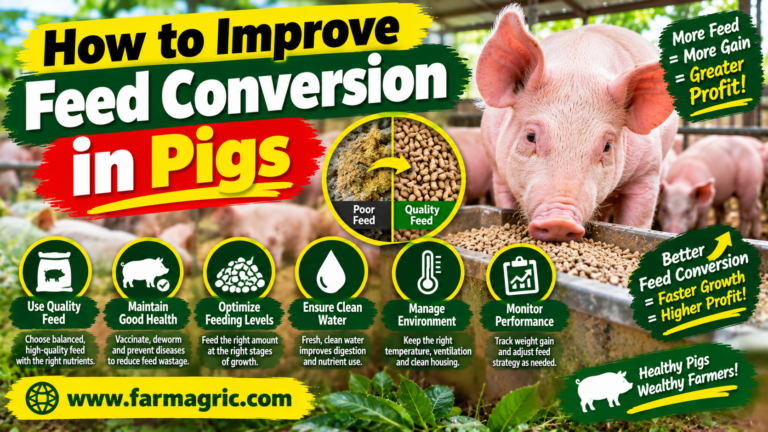 How to Improve Feed Conversion in Pigs