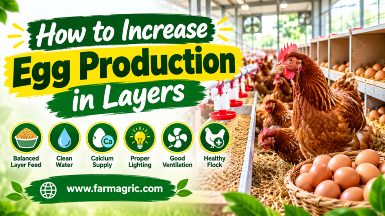 How to Increase Egg Production in Layers