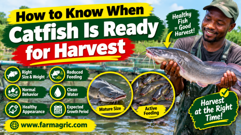 How to Know When Catfish Is Ready for Harvest