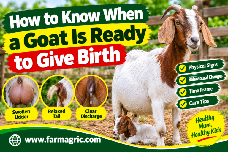How to Know When a Goat Is Ready to Give Birth