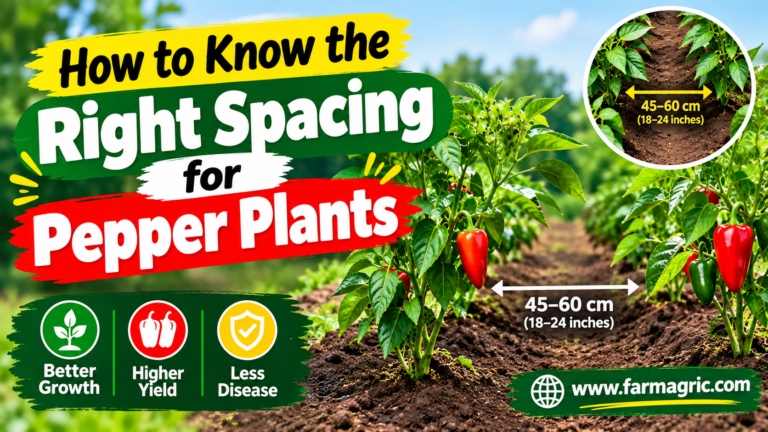 How to Know the Right Spacing for Pepper Plants
