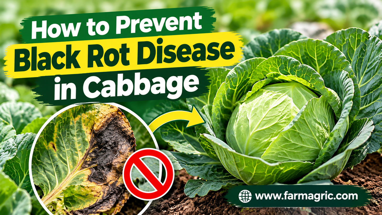 How to Prevent Black Rot Disease in Cabbage