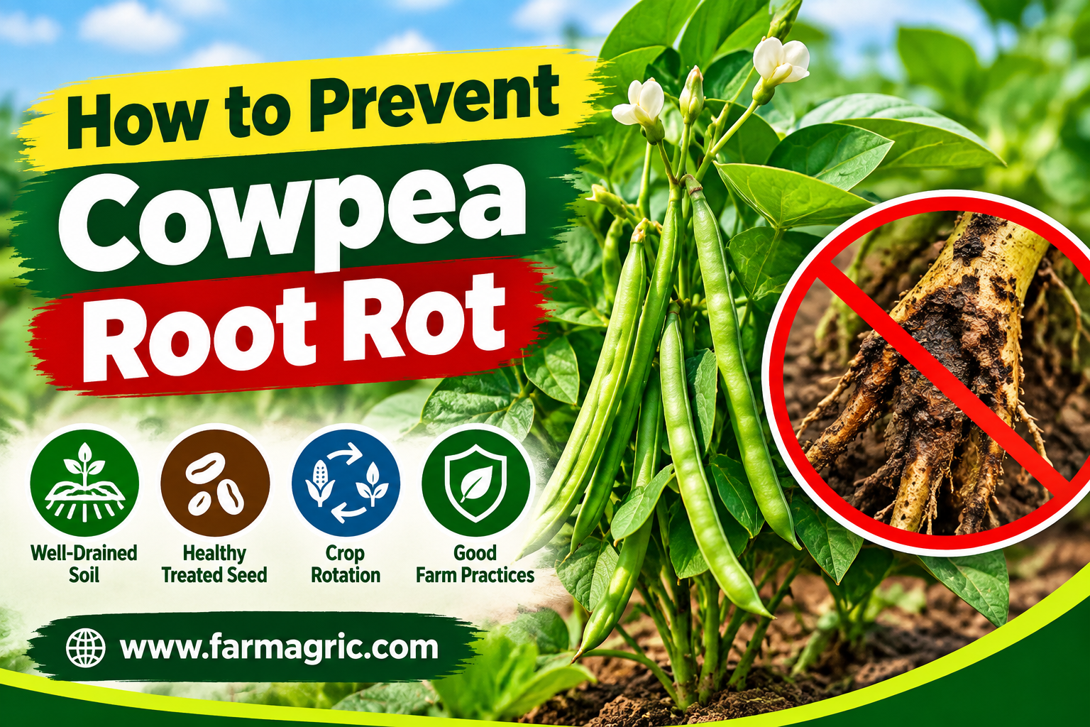 How to Prevent Cowpea Root Rot