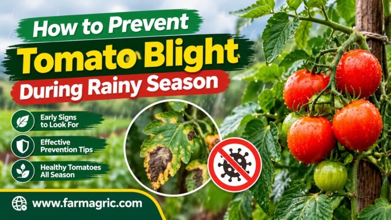 How to Prevent Tomato Blight During Rainy Season