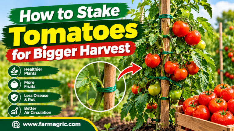 How to Stake Tomatoes for Bigger Harvest