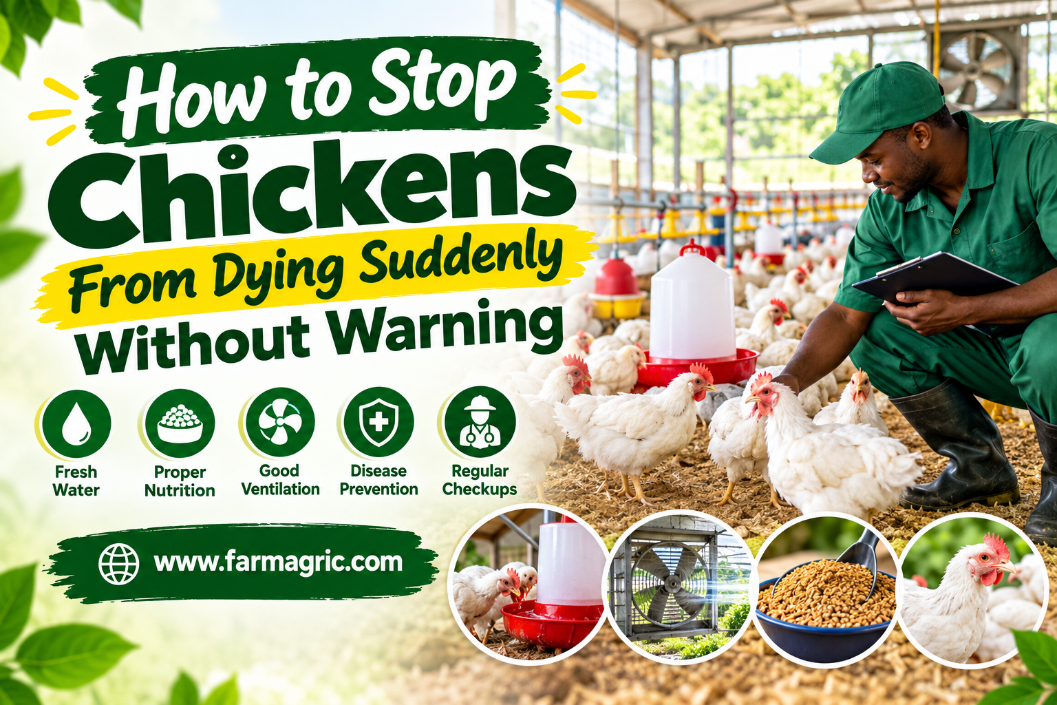 How to Stop Chickens From Dying Suddenly Without Warning