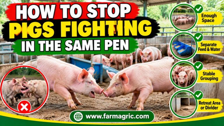 How to Stop Pigs From Fighting in the Same Pen