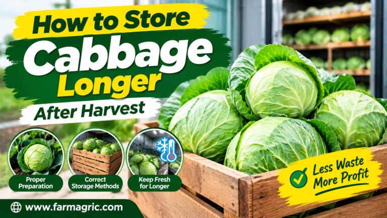 How to Store Cabbage Longer After Harvest