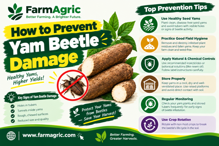 How to Prevent Yam Beetle Damage